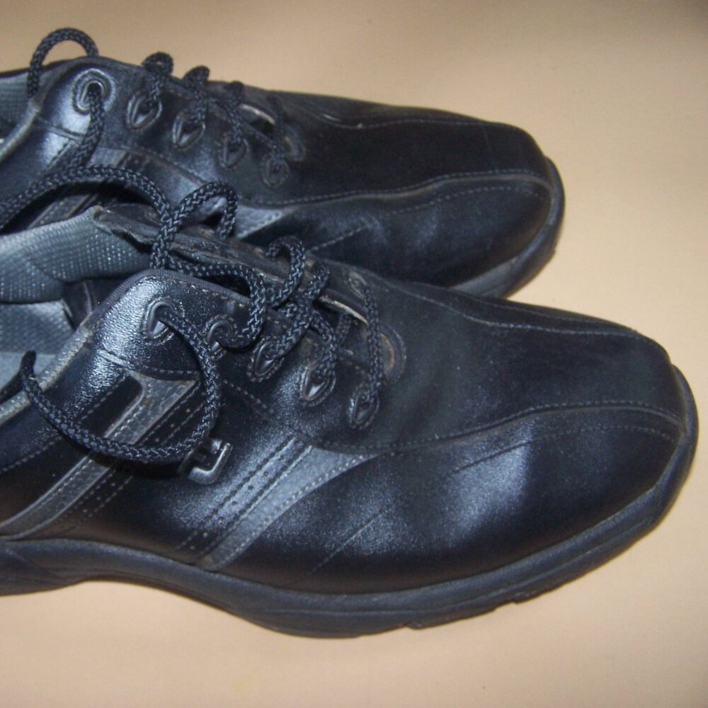 Footjoy Greenjoys 45471 Black Leather Soft Spikes Cleat Golf Shoes Men’s 10 M